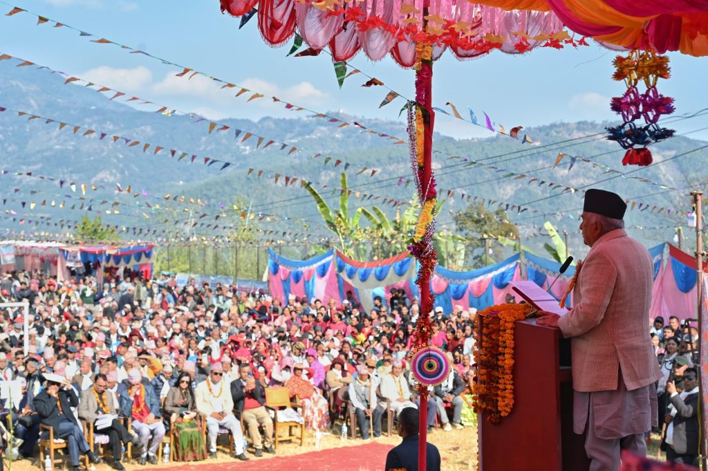 शान्ति, सुशासन र विकासको जनआकाङ्क्षा पूरा गर्न निर्वाचन सफल पारौंः राष्ट्रपति