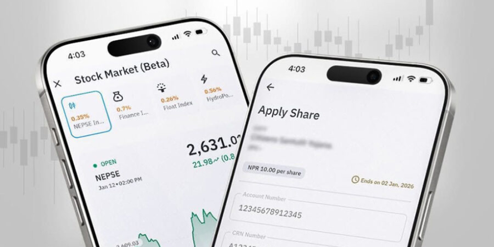 ग्लोबल आइएमई बैंकको ‘ग्लोबल स्मार्ट प्लस’ एपमार्फत आईपीओ भर्ने र लाइभ मार्केट सुविधा