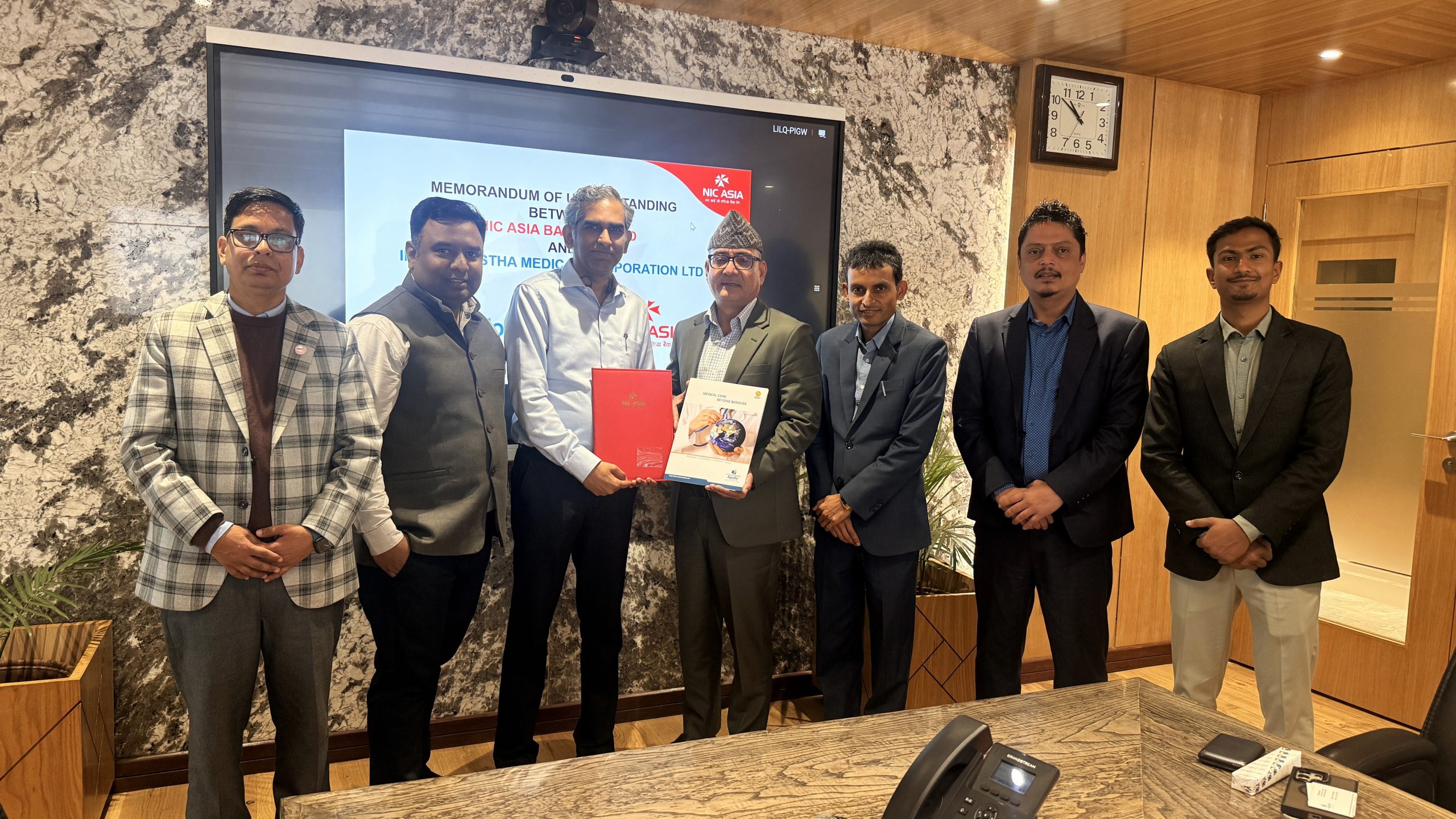 एनआईसी एशिया बैंकका ग्राहकलाई अपोलो हस्पिटलमा १० प्रतिशतसम्म छुट