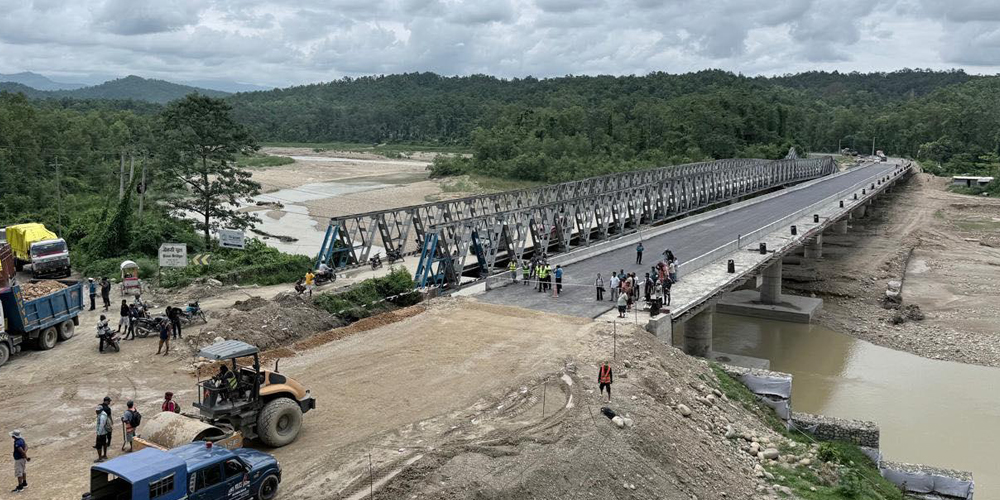 नारायणघाट–बुटवल सडकः पूर्वी खण्डका पुल निर्माण सम्पन्न