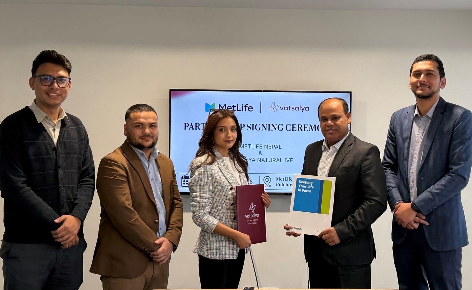 मेटलाइफ नेपाल र वात्सल्य आईभीएफबीच सहकार्य