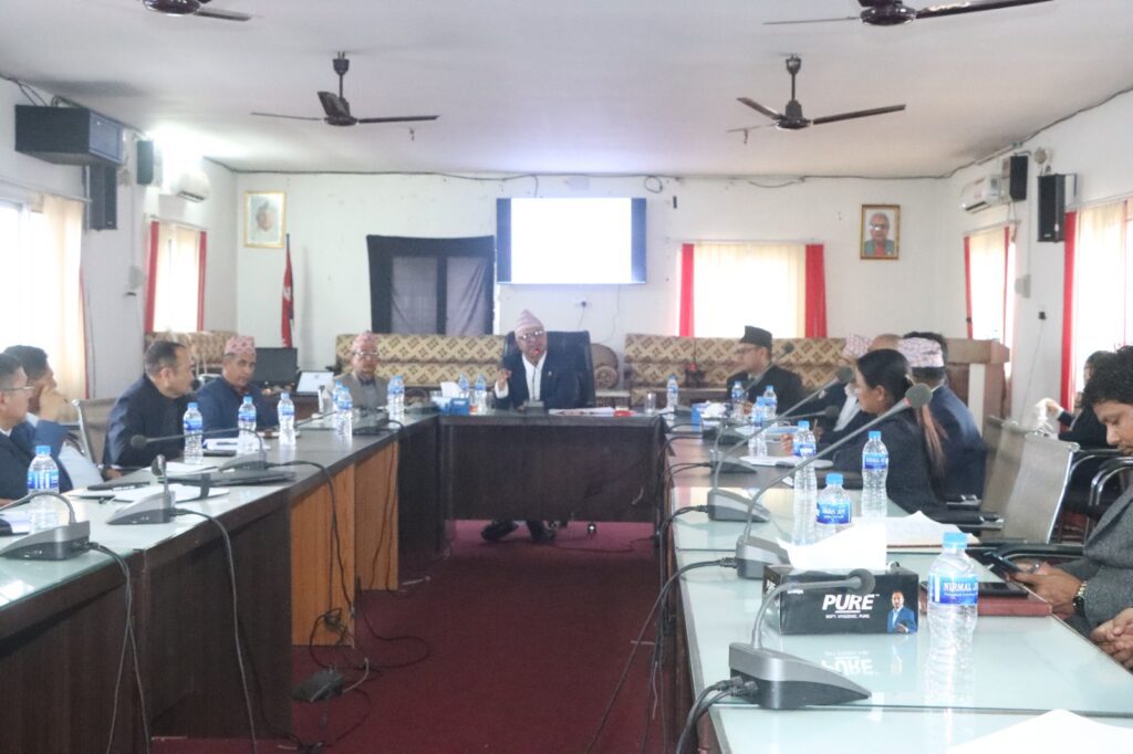 न्यून प्रगतिलाई बढाउन मुख्यमन्त्री कार्कीको निर्देशन