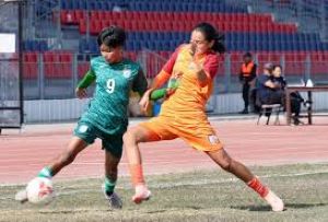 साफ महिला च्याम्पियनसिप : बङ्गलादेशसँग भारत पराजित