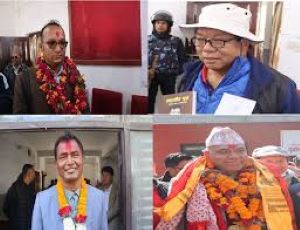 म्याग्दीमा दल र स्वतन्त्र उमेद्वारको प्रतिस्पर्धा