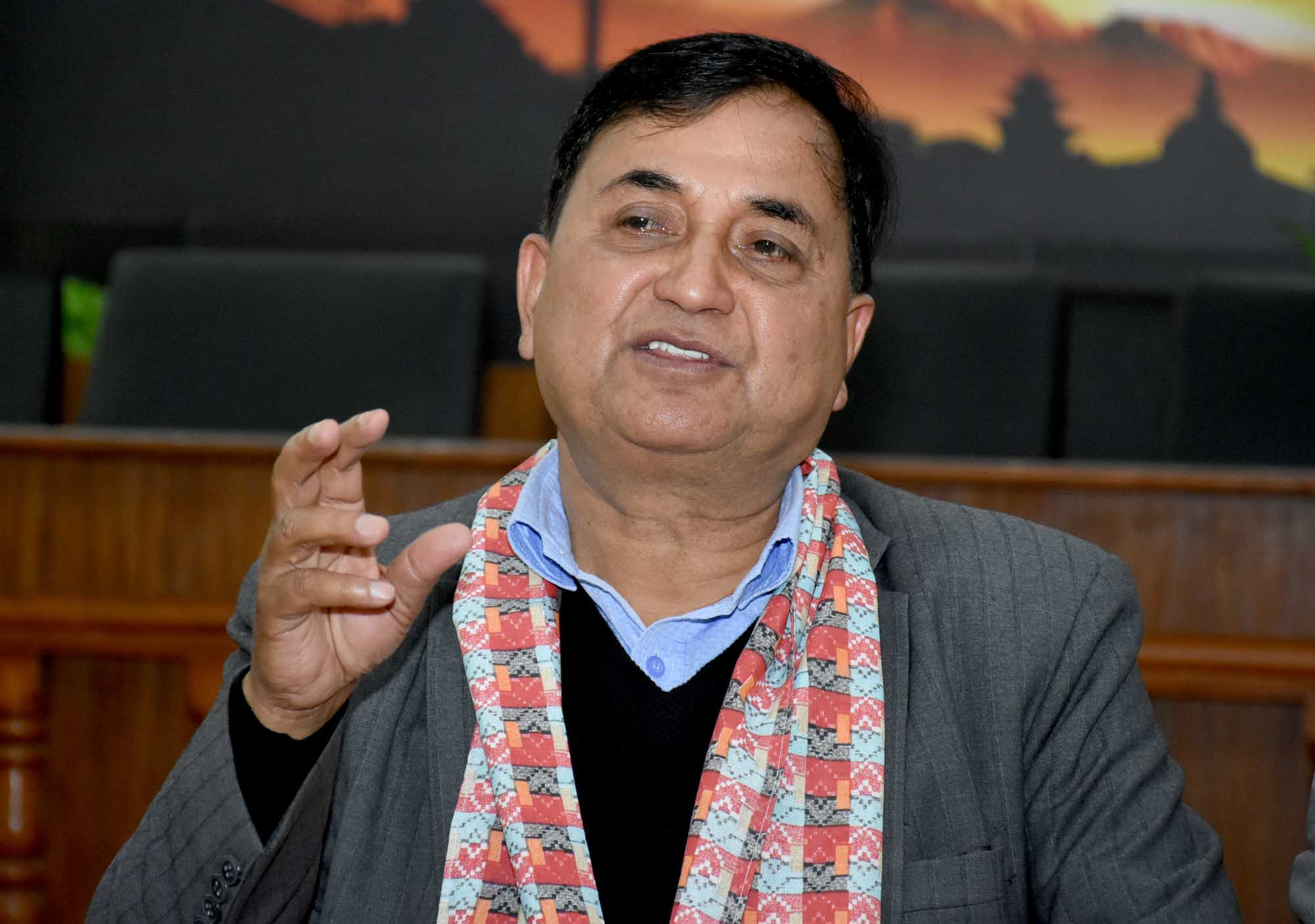 निर्वाचन देश बनाउने सङ्कल्पको जनमत होः नेता पोखरेल