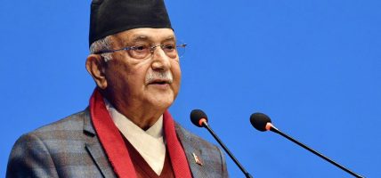 UML Chairperson Oli congratulates newly-appointed PM Shah   
