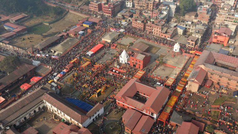 महाशिवरात्रिमा ड्रोन बाट खिचिएको पशुपतिनाथ मन्दिर क्षेत्र (तस्विरहरु)