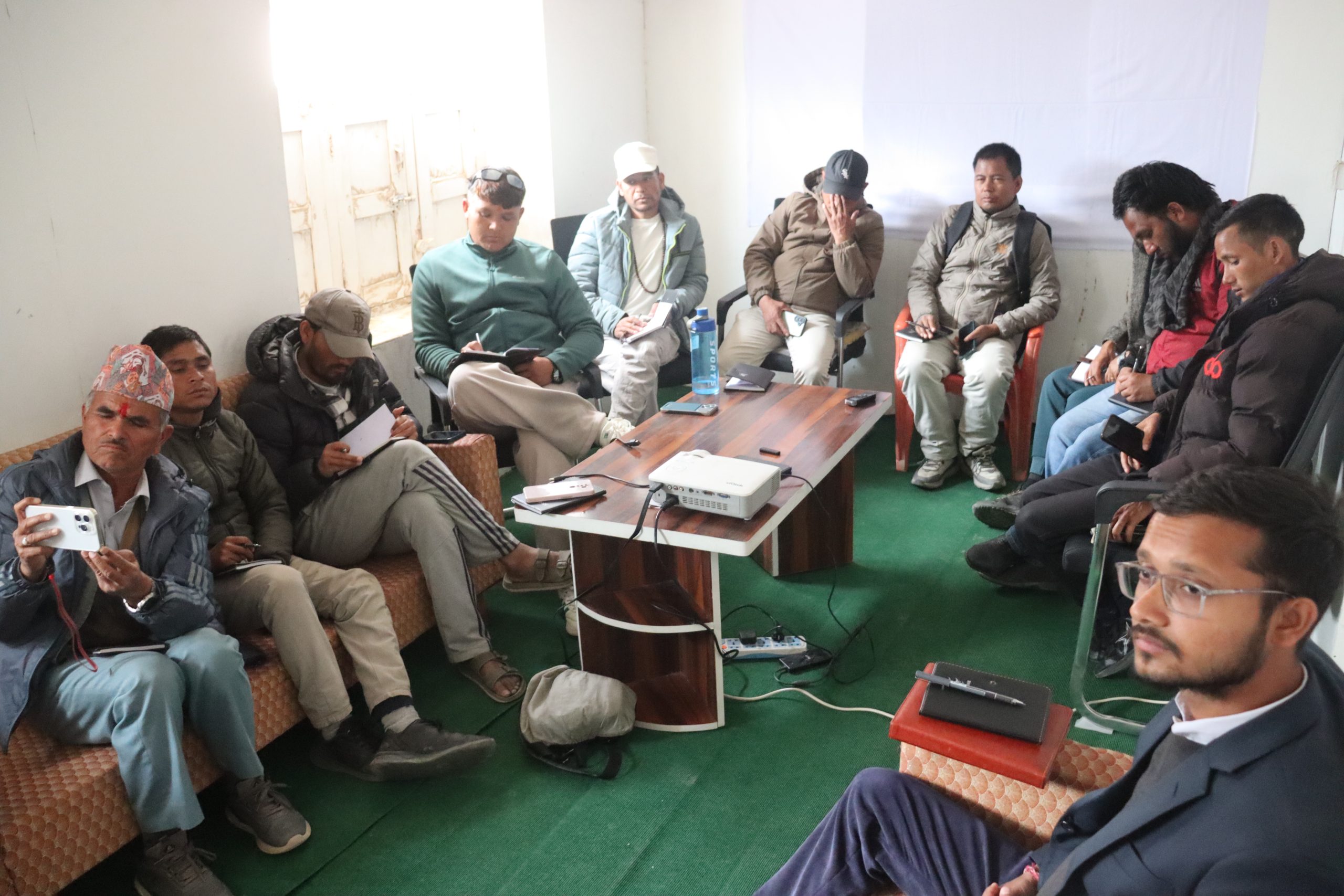 निर्वाचन लक्षित सञ्चारकर्मीसँग अन्तरक्रिया