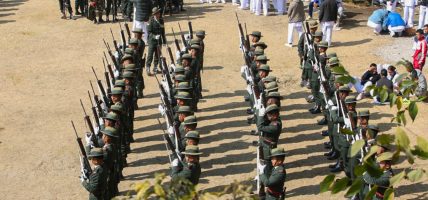 सेना दिवसको पूर्व तयारीका तस्विरहरू