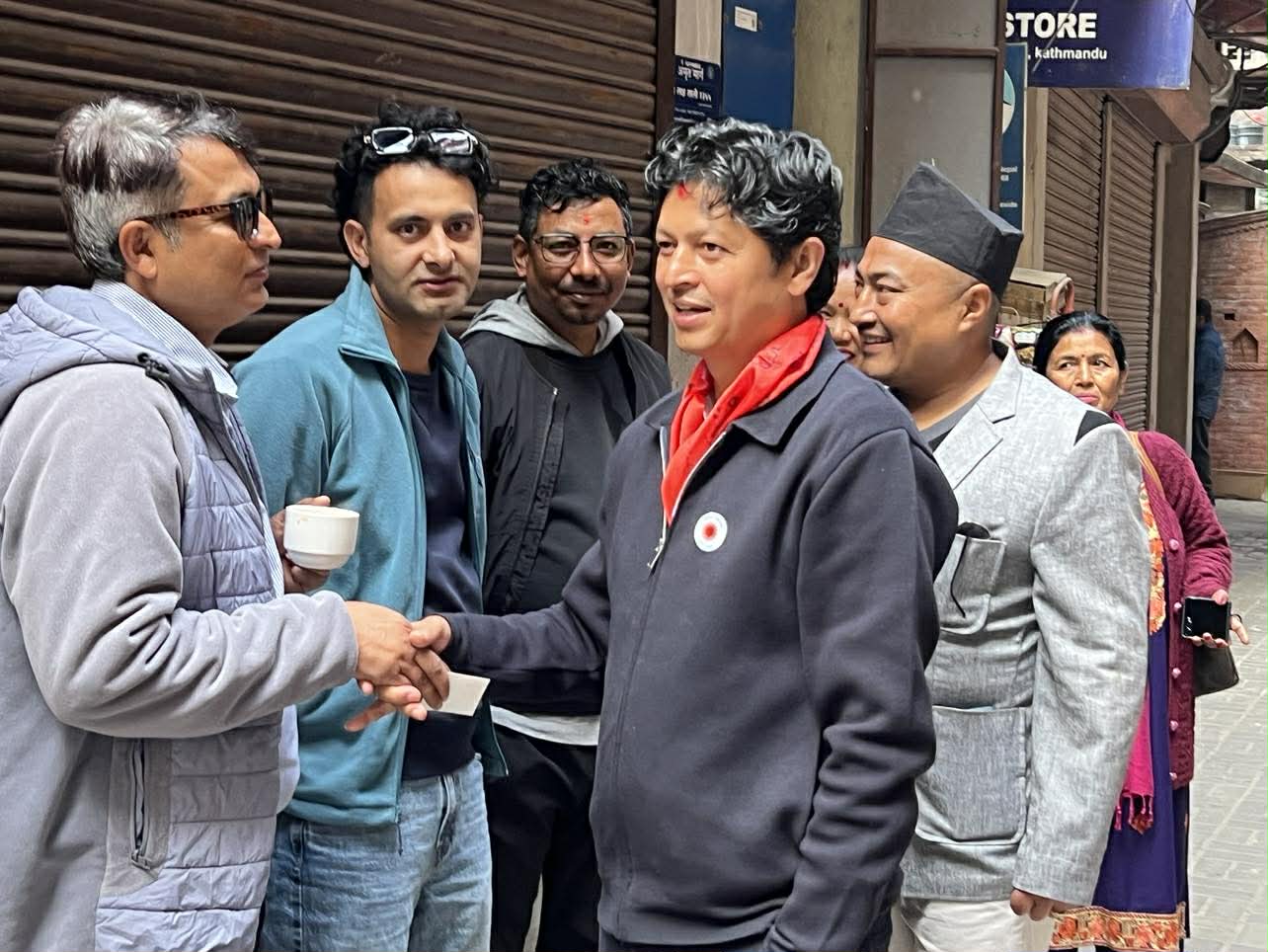 एमाले उम्मेद्वार अमन मास्केले बढाए चुनावी सक्रियता