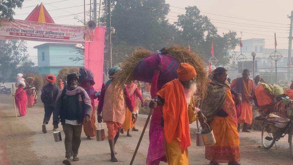 मिथिला माध्यमिकी पारिक्रमा आज महोत्तरीको सदरमुकाम जलेश्वर पुग्दै