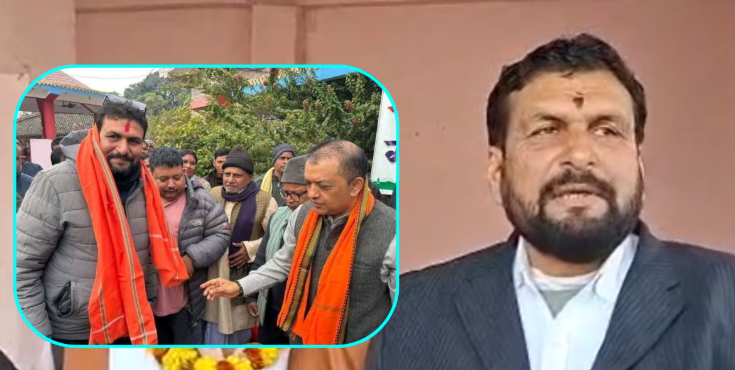 पुरानै पार्टीमा फर्केका गोडैता ९५ का वडाध्यक्ष कांग्रेसको चुनावी प्रचार-प्रसारमा