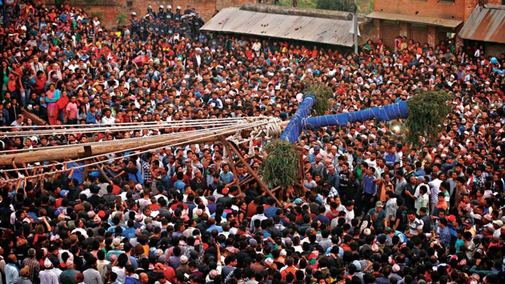 बिस्केट (बिस्काः) जात्रालाई शान्तिपूर्ण बनाइने