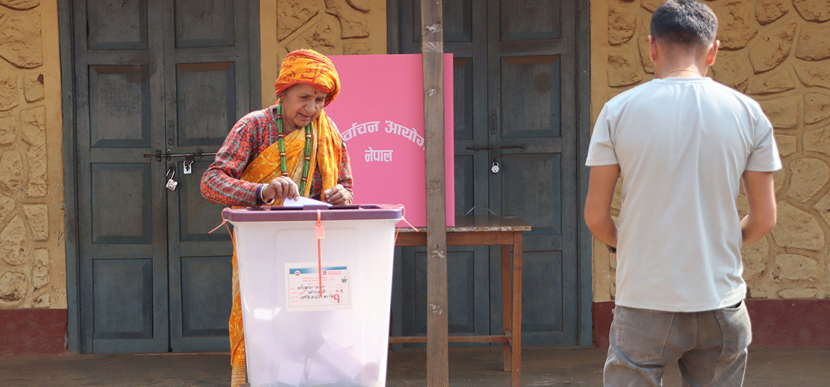 प्रतिनिधिसभा सदस्य निर्वाचन : सङ्खुवासभामा मतदान जारी