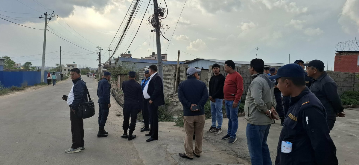 दुर्घटना बढेपछि ताथली–नाला सडकमा पुग्यो सुरक्षा अधिकारीको टोली