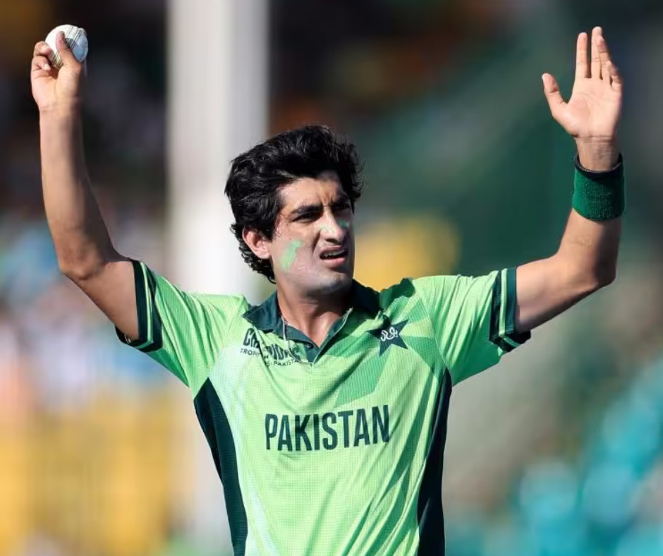 पाकिस्तानी क्रिकेटर नसीमलाई रेकर्ड जरिवाना