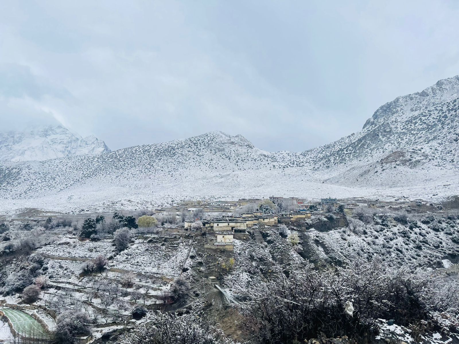 बाजुरामा भारी वर्षा, उच्च लेकाली भेगमा हिमपात