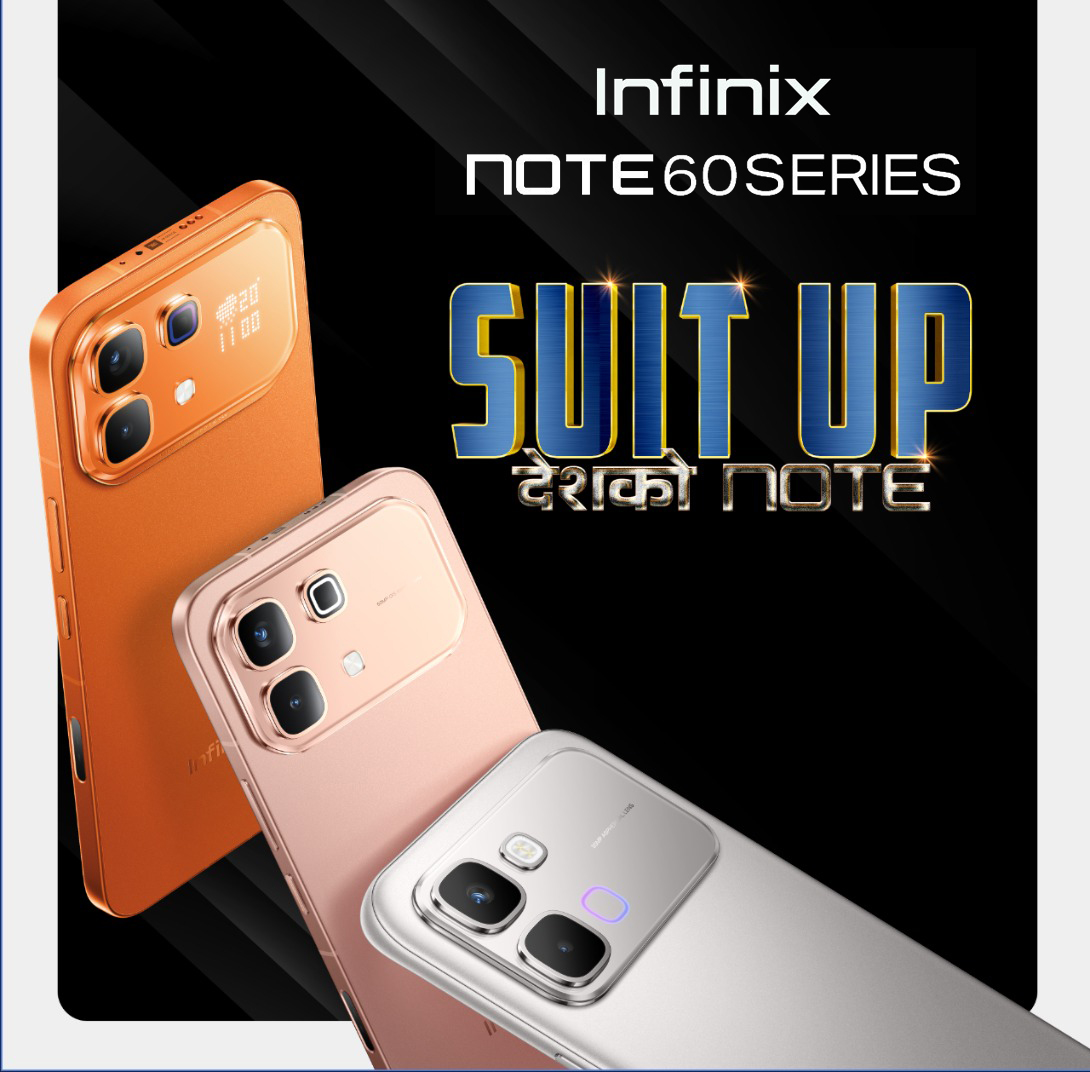 Infinix ले नेपालमा NOTE 60 Series र NOTE Edge ल्याउँदै