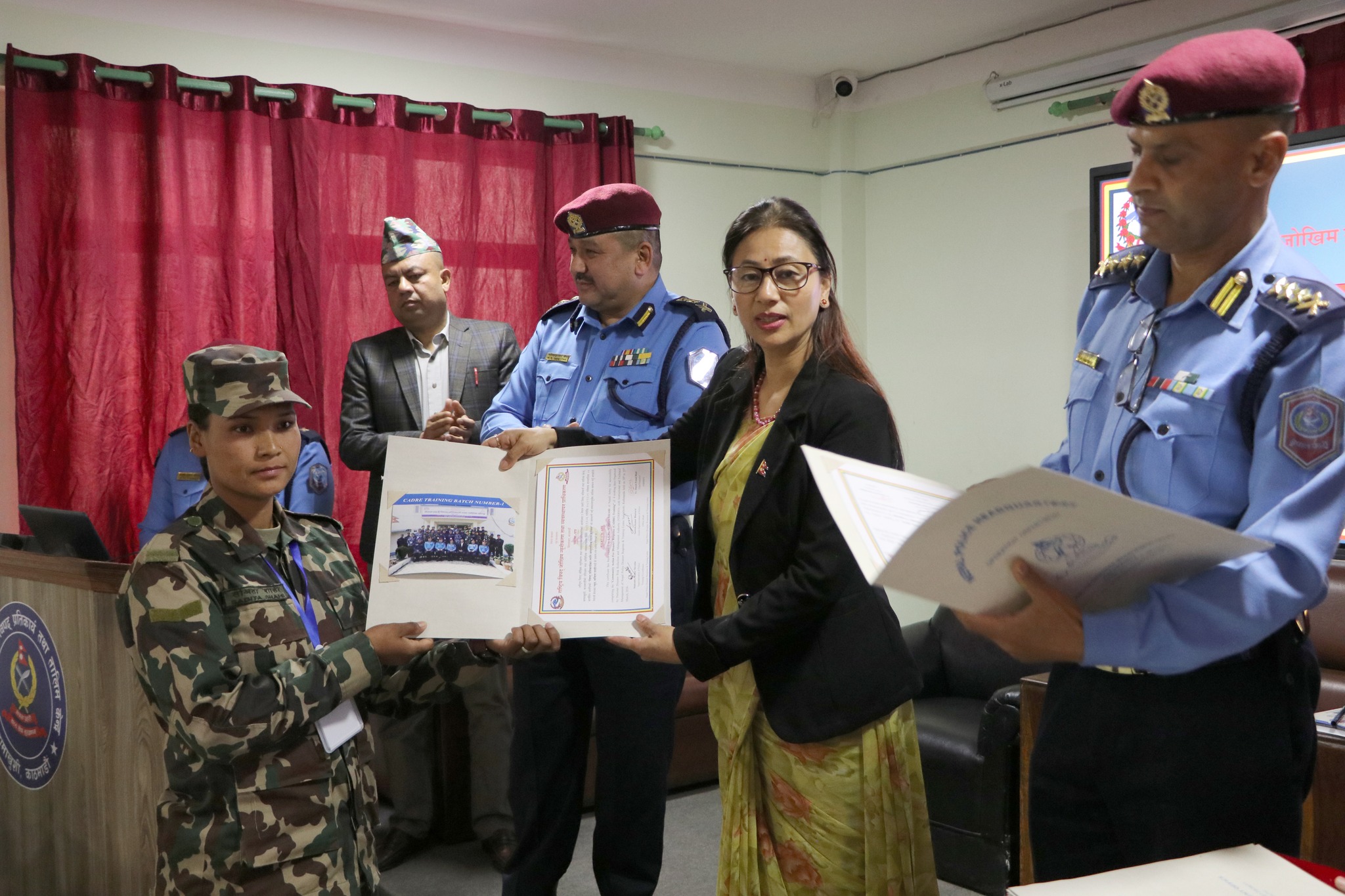 विपद् प्रतिकार्यका लागि चारदिने प्रशिक्षण