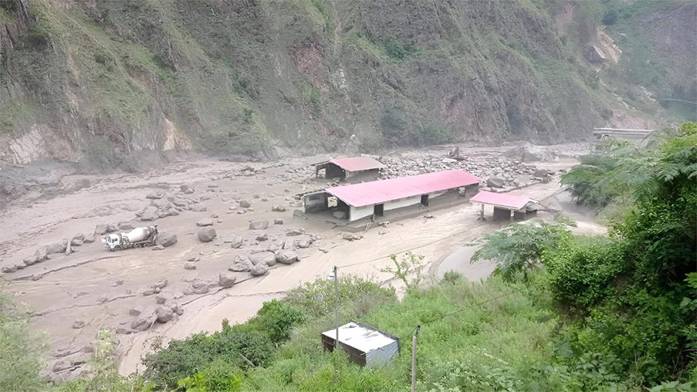 रसुवामा गोसाइँद्वारधाम धमाधम निर्माण हुँदै