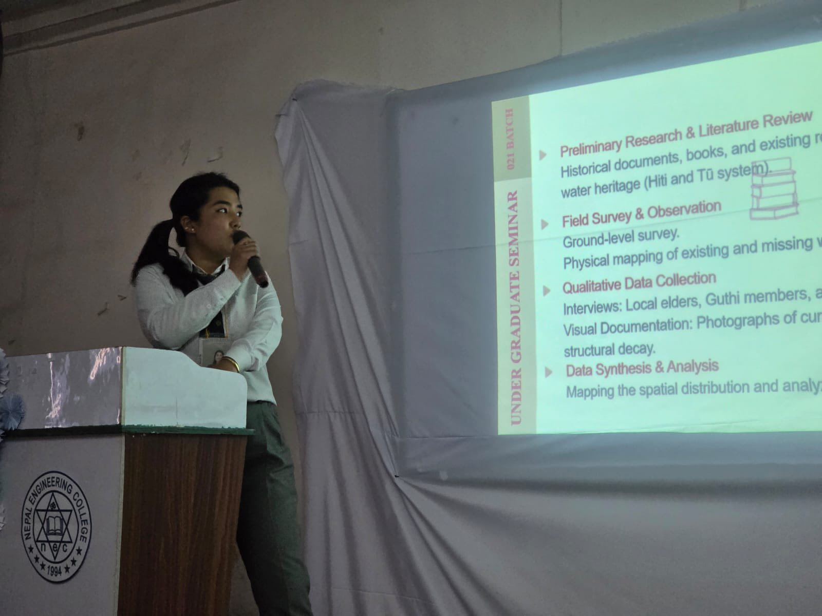 नेपाल इन्जिनियरिङ कलेजका विद्यार्थीद्वारा सामाजिक, सांस्कृतिक र शहरी चुनौतीबारे ९ वटा अनुसन्धान प्रस्तुत