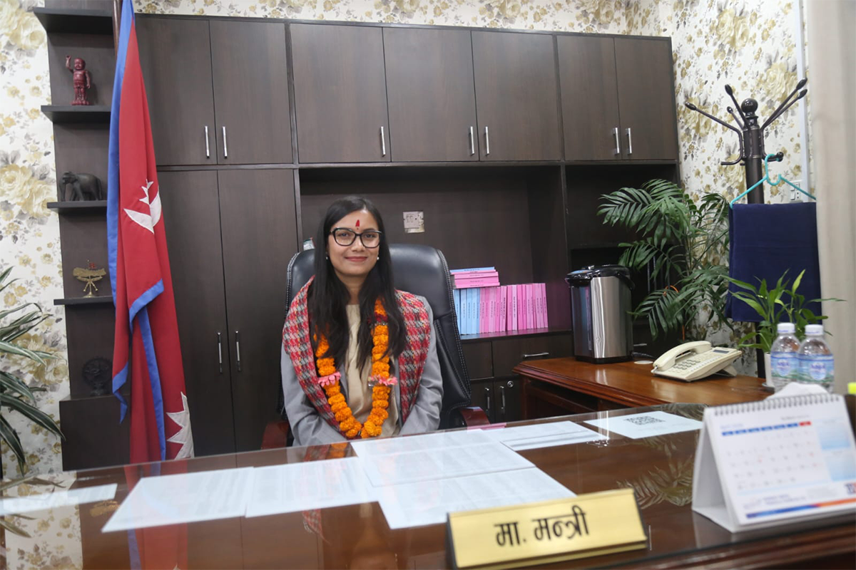 पदबहाली गर्दै सोविता गौतमले भनिन् : सुधार गर्नुपर्ने कानुनहरु तीव्र गतिमा अगाडि बढाउछौं (भिडियो सहित)