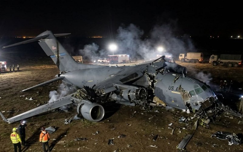 इराकमा अमेरिकी इन्धन विमान दुर्घटना, सबै ६ चालक दलका सदस्यको मृत्यु