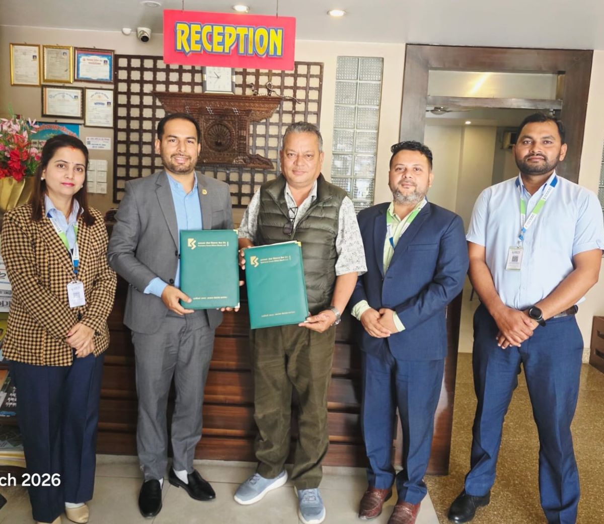 कामना सेवा विकास बैंक र अशोका रिसोर्ट तथा होटेल अशोकाबीच सम्झौता