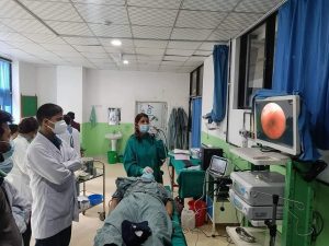 कर्णाली स्वास्थ्य विज्ञान प्रतिष्ठानमा एक्सरे सेवा ठप्प, बिरामीलाई सास्ती कर्णाली स्वास्थ्य विज्ञान प्रतिष्ठानमा एक्सरे सेवा ठप्प, बिरामीलाई सास्ती