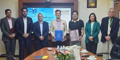 नेशनल लाइफ र ग्राण्डी इन्टरनेशनल हस्पिटलबीच मेडिकल सेवा सम्झौता