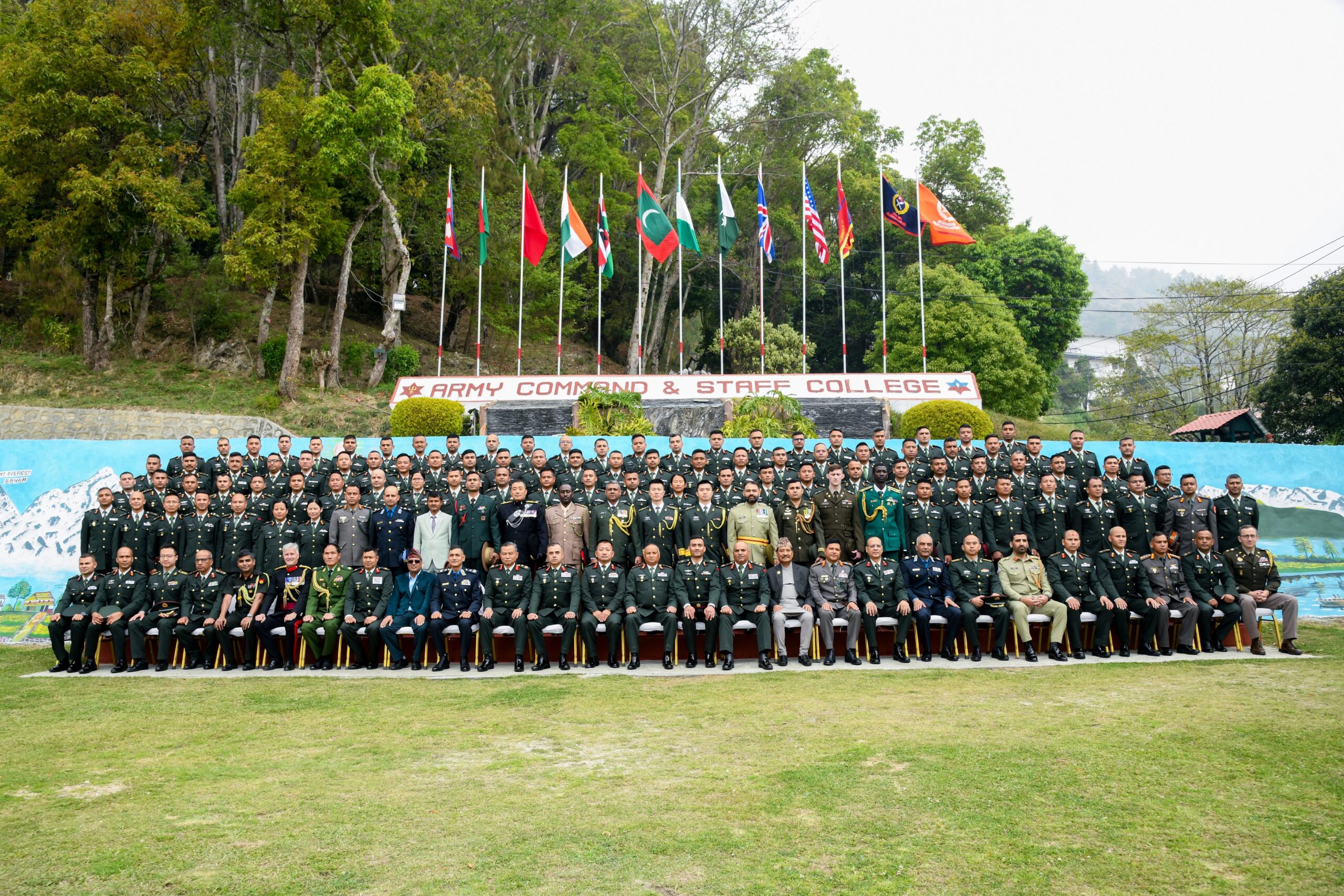 नेपाली सेनाको कमाण्ड तथा स्टाफ तालिम सुरु