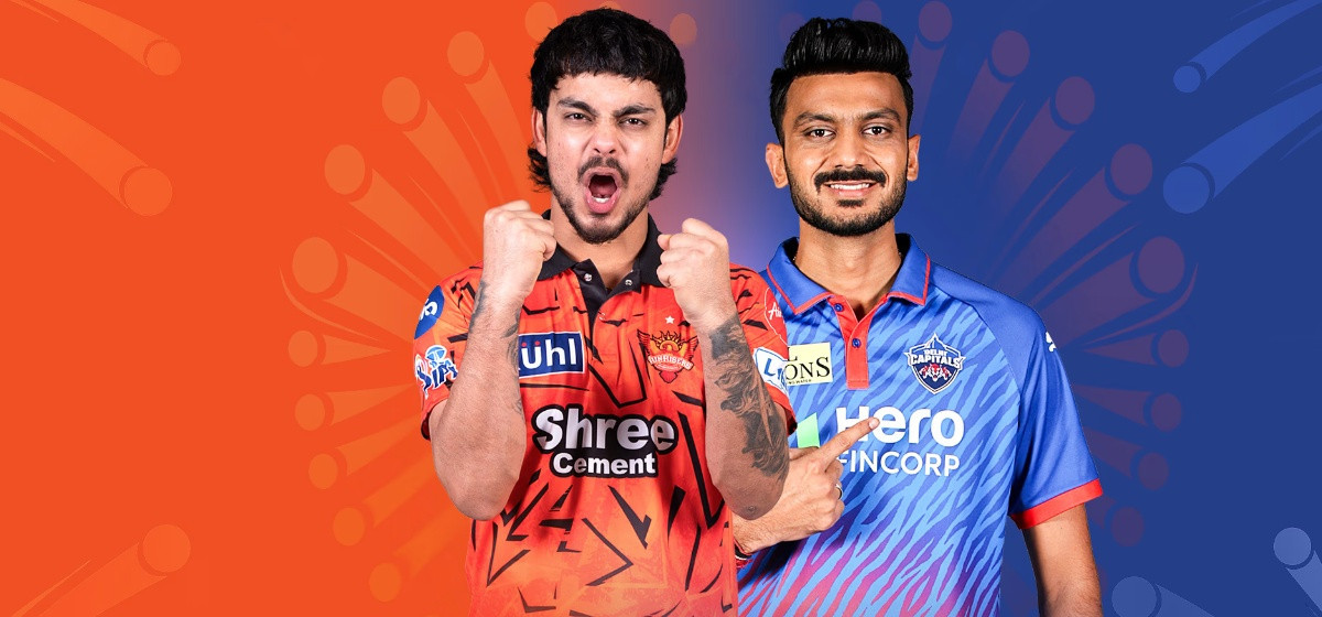 आइपिएल: दिल्ली र सनराइजर्स हैदराबाद भिड्दै