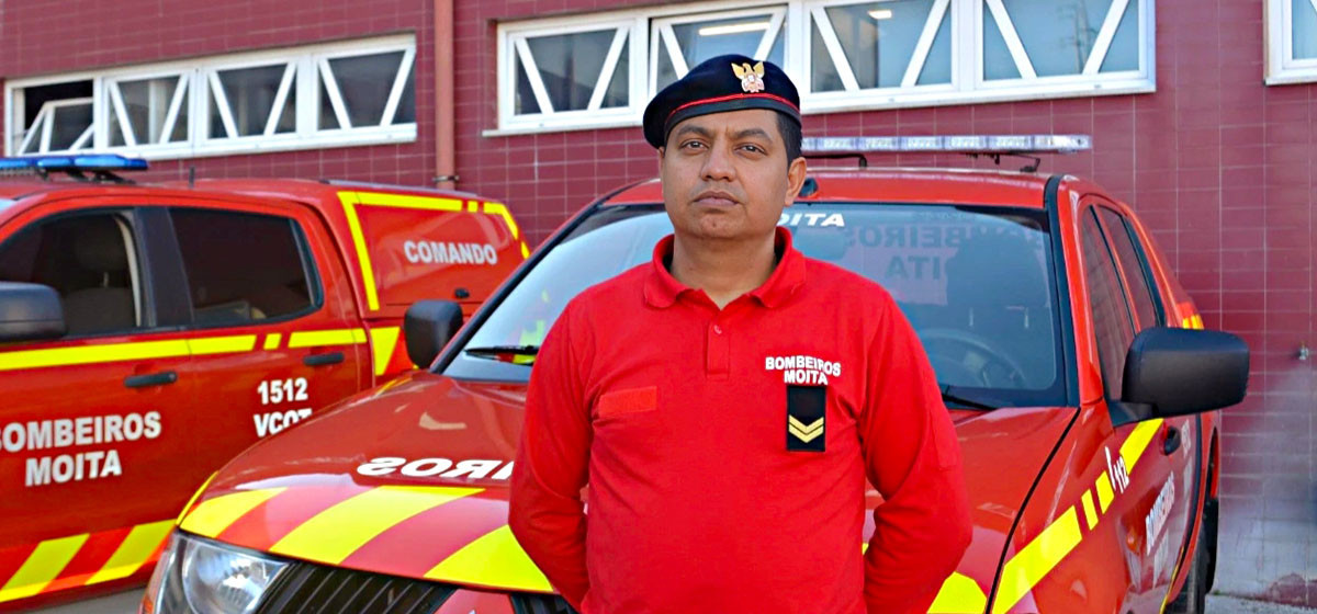 पोर्चुगलमा पहिलो नेपाली स्वयंसेवी अग्निनियन्त्रक भण्डारी