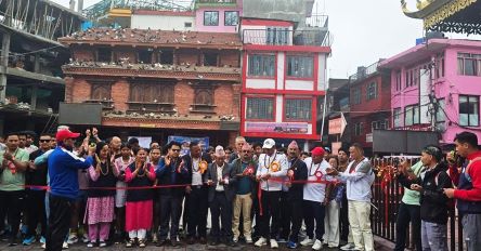 मनकामना–गोरखा दरबारसम्मको म्याराथन दौड सम्पन्न