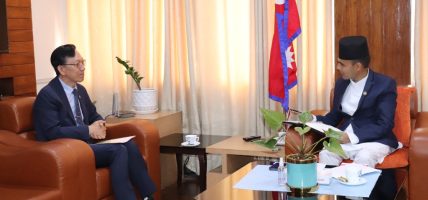 सञ्चारमन्त्री तिमिल्सिनासँग अमेरिकी र कोरियाली राजदूतको छुट्टाछुट्टै भेट