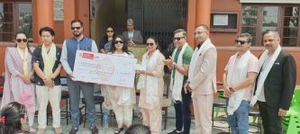 प्रभु महालक्ष्मी लाइफद्वारा बुढानिलकण्ठ मोडल कम्युनिटि एकेडेमीलाई सहयोग