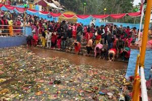 मातातीर्थमा मातृभक्तको भीड