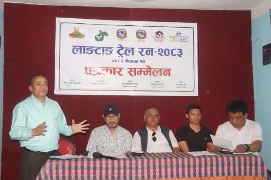 पर्यटन प्रवर्द्धनका लागि लाङ्टाङमा ‘ट्रेल रन’ सञ्चालन हुने