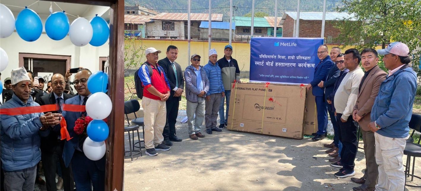 मेटलाइफ नेपाल पुग्यो जुम्ला, दुर्गम नेपालमा बीमा पहुँच विस्तार र शिक्षालाई सहयोग गर्दै