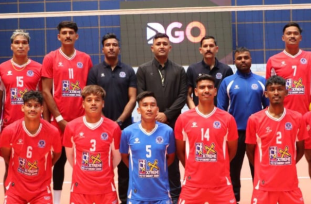 एनभीए भलिबल प्रतियोगिता : पुलिस र रुकुम पश्चिमको अपराजित यात्रा जारी