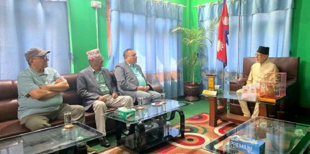 प्रदेश प्रमुख मियाँ र मुख्यमन्त्रीबीच भेट