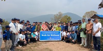 विभिन्न देशका राजदूतहरूद्वारा हात्तीवन-चम्पादेवीमा ‘आरोग्य पदयात्रा’