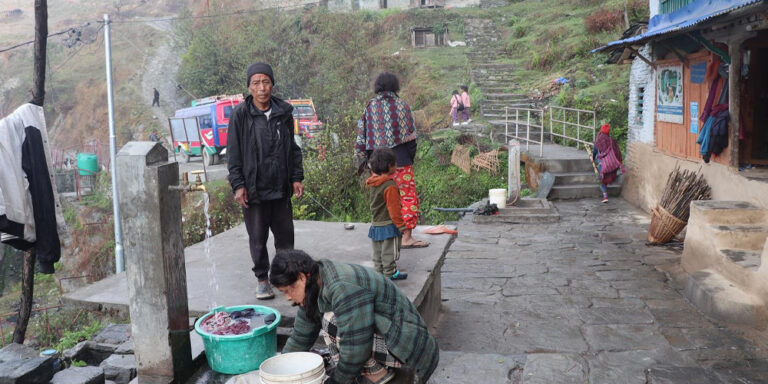 मल्कवाङमा खानेपानीको पहुँच पुग्यो