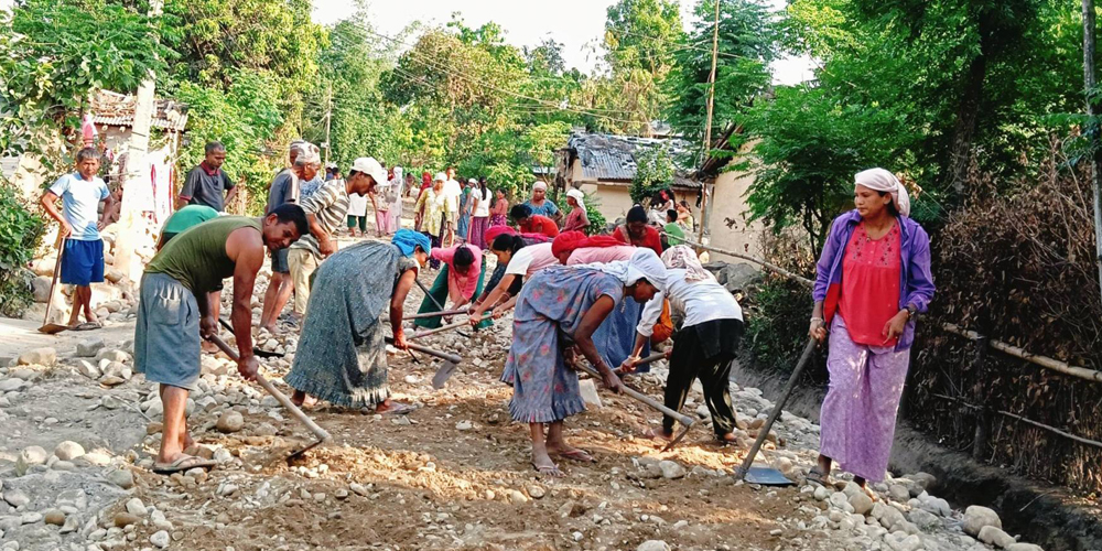 टोल विकास संस्थालाई निर्माण उपभोक्ता समितिको कामको जिम्मा