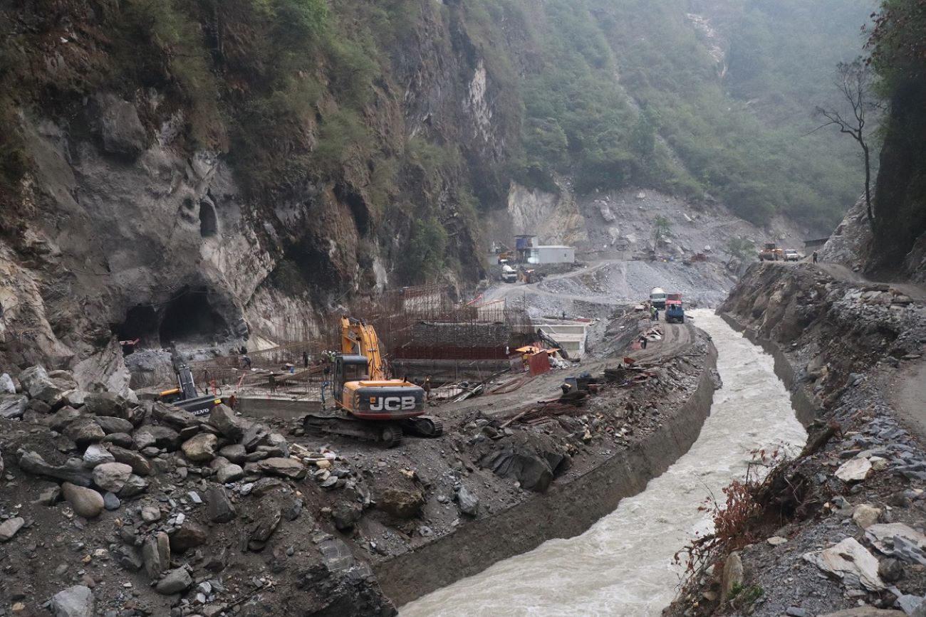 ‘माथिल्लो म्याग्दी’ जलविद्युत् आयोजना : १३ महिनामा ५० प्रतिशत भौतिक प्रगति