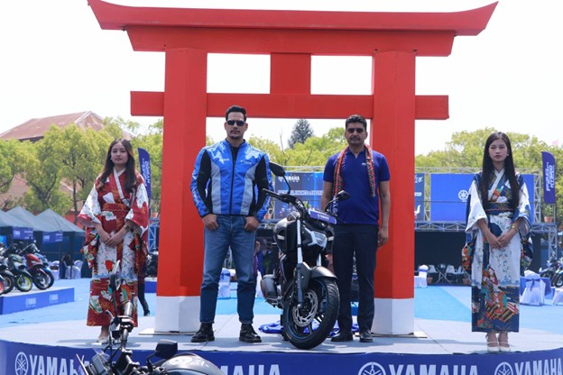 यामाहा ब्लु फेस्टमा नयाँ एफजेड एस एफआई न्यु जेन सार्वजनिक