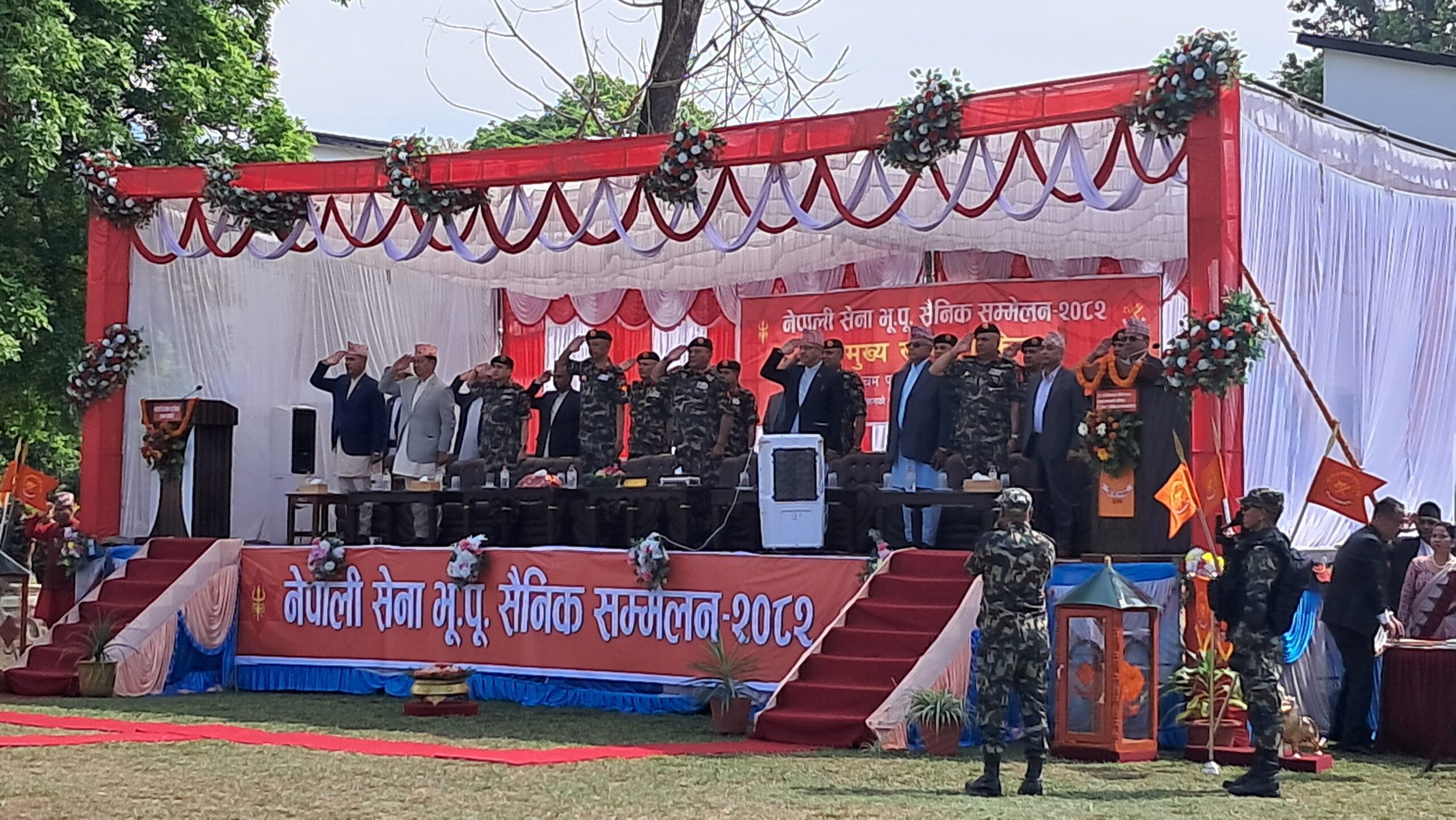 नेपाली सेना सम्मानित संस्थाका रूपमा स्थापित भएको छः प्रधानसेनापति