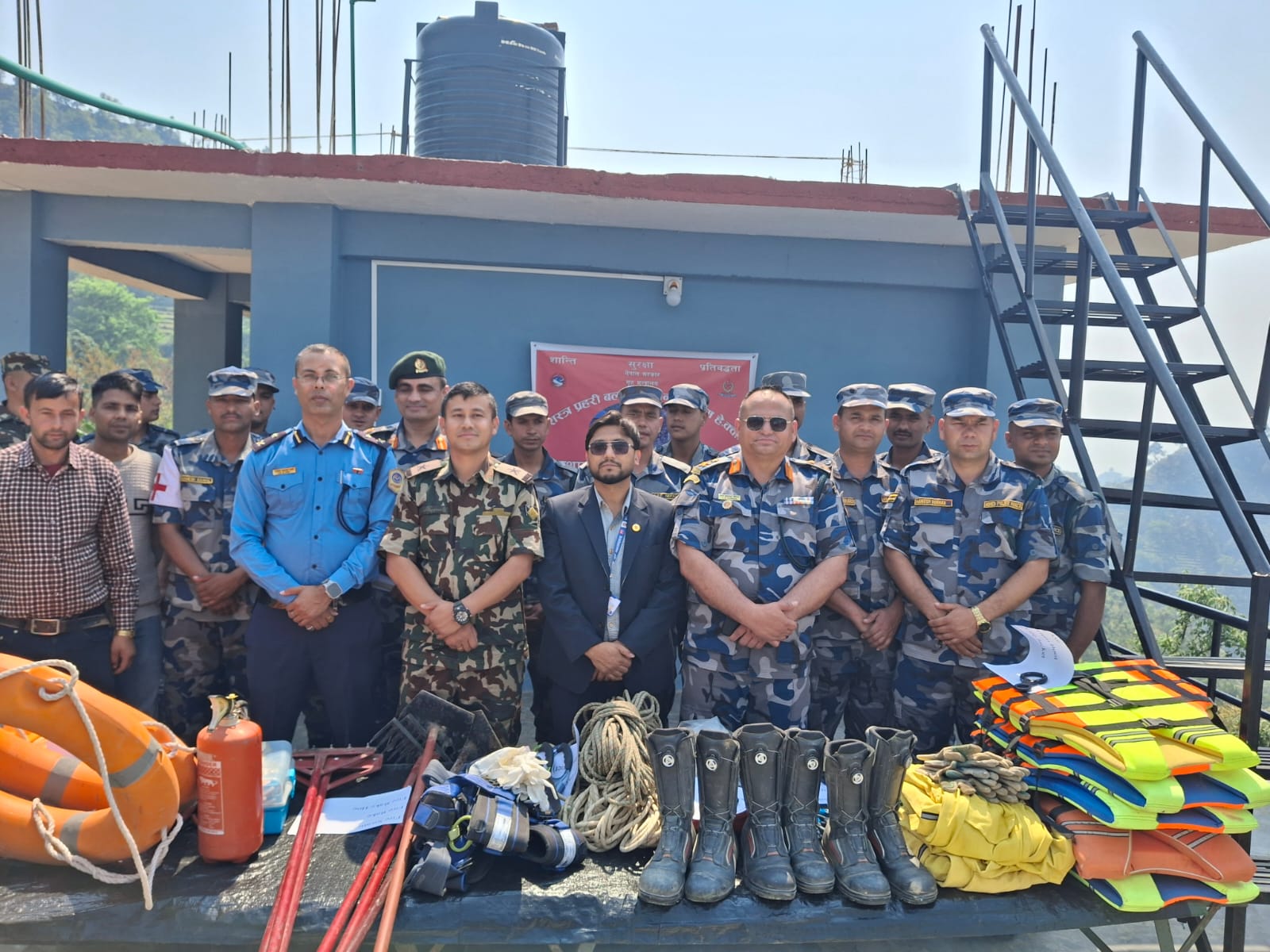 बैतडीमा अस्थायी मनसुन प्रतिकार्य बेस स्थापना