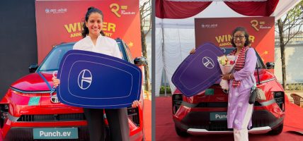 भाटभाटेनीमा सपिङ गर्दा रोशनी सिंह र समिता प्रधानले जिते टाटा पन्च ईभी