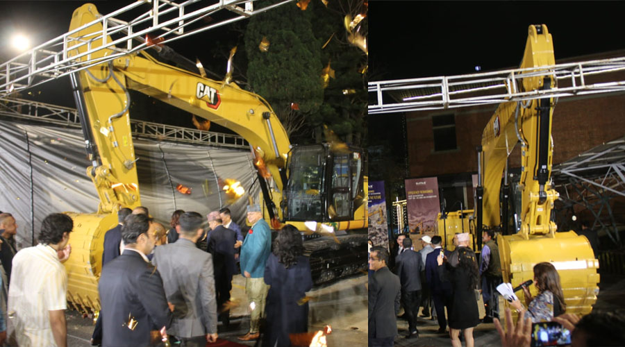 बतास ग्रुपले भित्र्यायो क्याटरपिलरको हाइड्रोलिक २ एक्स्काभेटर